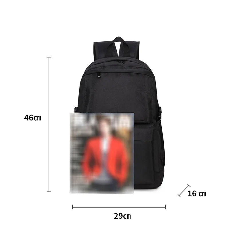 Wear Resistant Multiple Pockets with Laptop Sleeve Bookbag Backpack