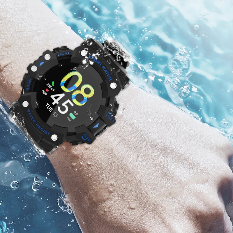 Dr.zreo LC11 IP68 Waterproof Men Smart Watch Sports Outdoor Sport Smartwatch Men Spo2/HR/BP Fitness Tracker Smart Clock