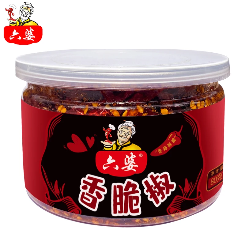 Instant Food Liupo New Chili Snack Fried Spicy Crispy Chili Snack