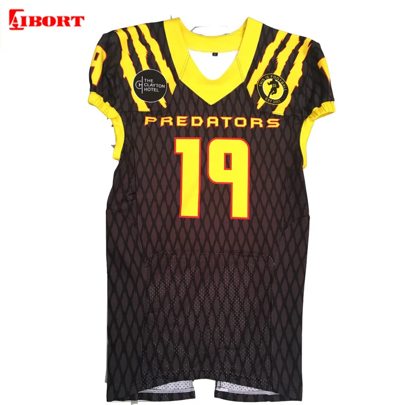 Aibort Hot Sale American Football Jerseys Wholesale Custom American Football Jersey Sublimated american football uniform