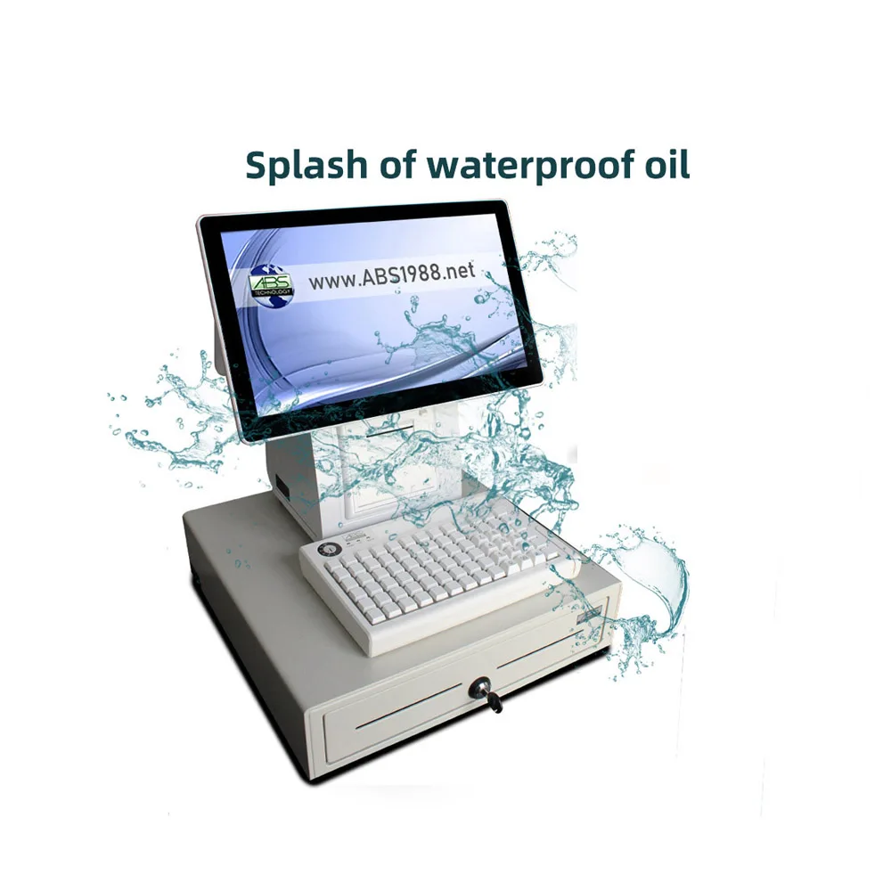 Hot Sale All-in-One Ultra-Thin Touch Screen Windows Cash Register Customizable POS System