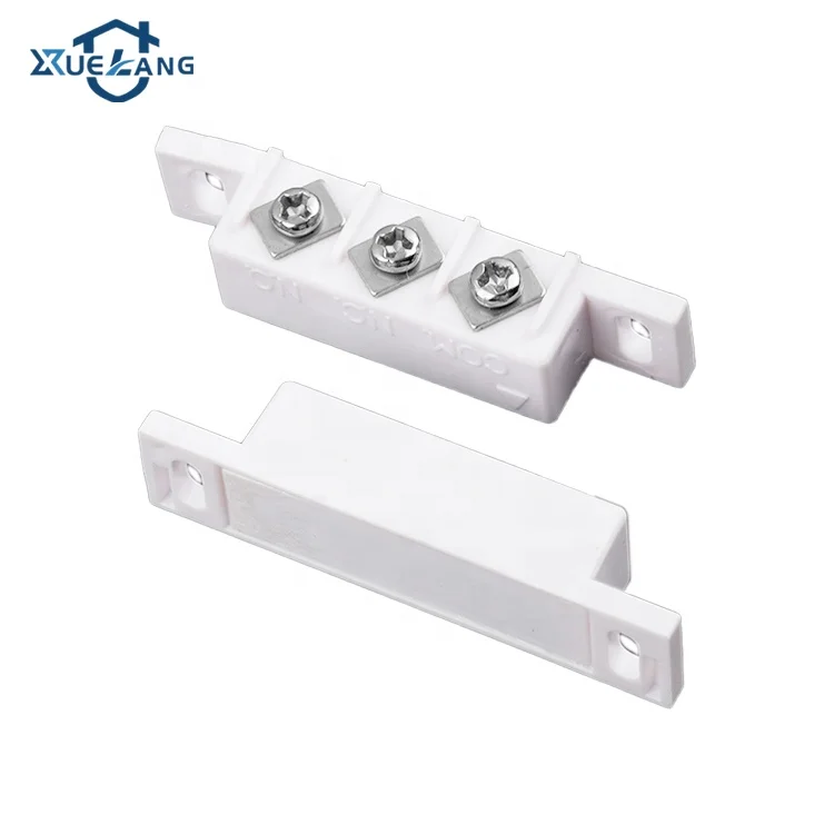 Normally Closed And Open Wired Magnetic Proximity Reed Switch Sensor With 3 Concealed Terminals