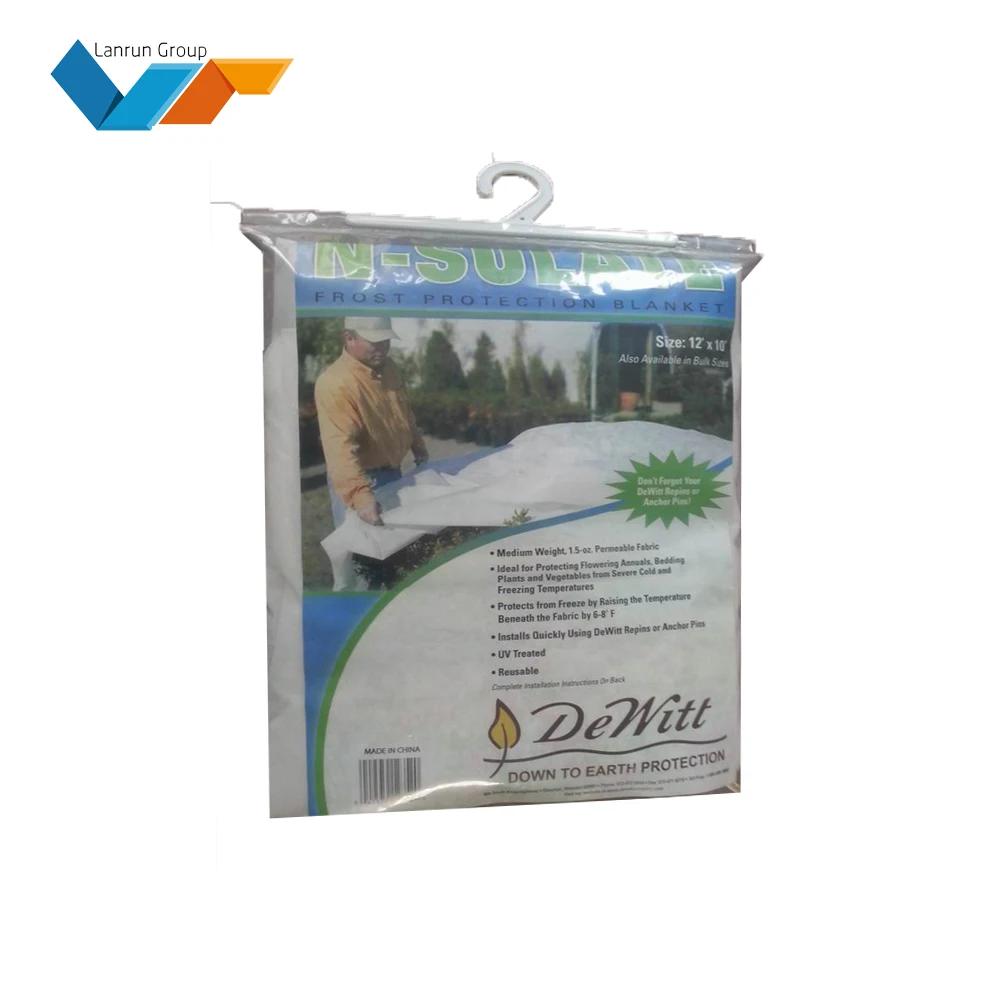 Wholesales PP Agricultural nonwoven fabric anti UV non woven crop row cover