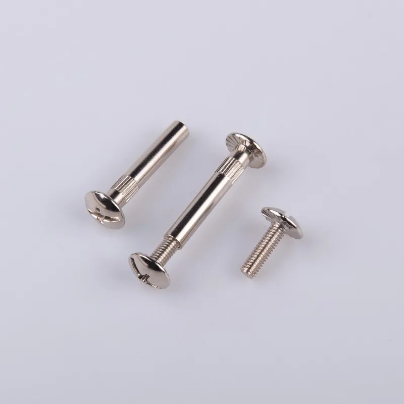 Carbon Steel Phillips Truss Head Chicago Screw Male and Female Screw Furniture Connecting Decorative Screws