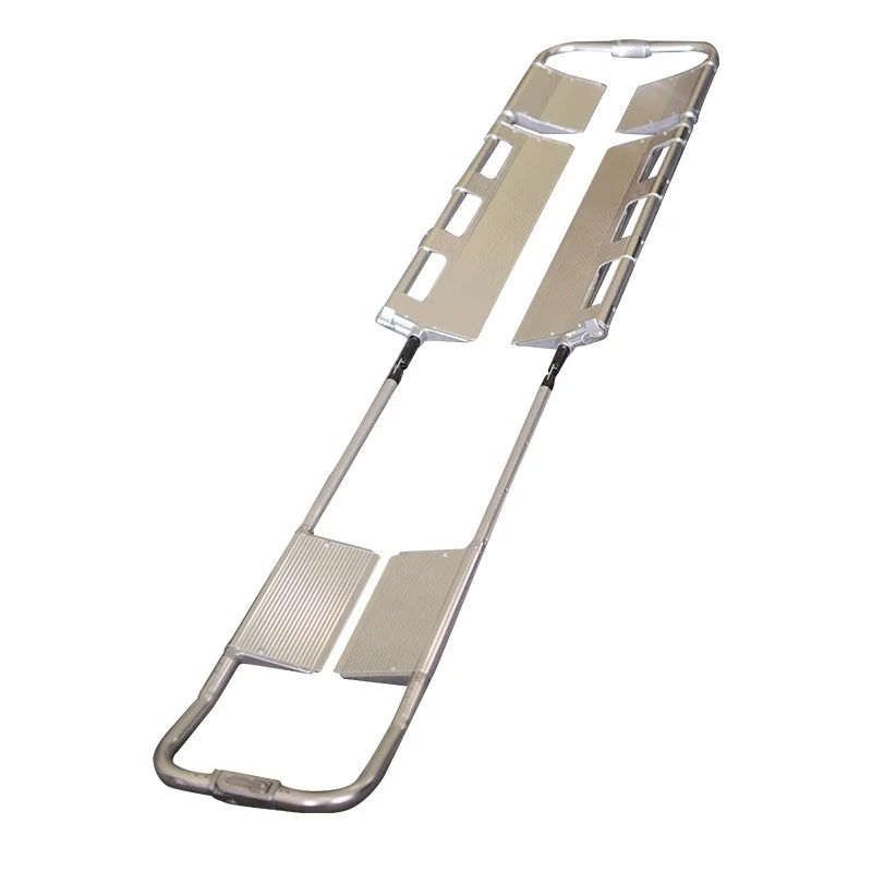 Hospital Public Place and Ambulance Use Aluminum Alloy Scoop Stretcher