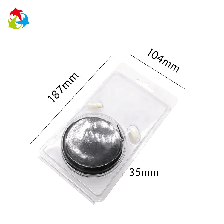Custom disposable blister plastic clear clamshell box