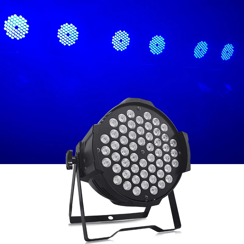 54*3 Вт светодиодный свет Пульт дистанционного управления 54 Par для dj disco par Light rgb