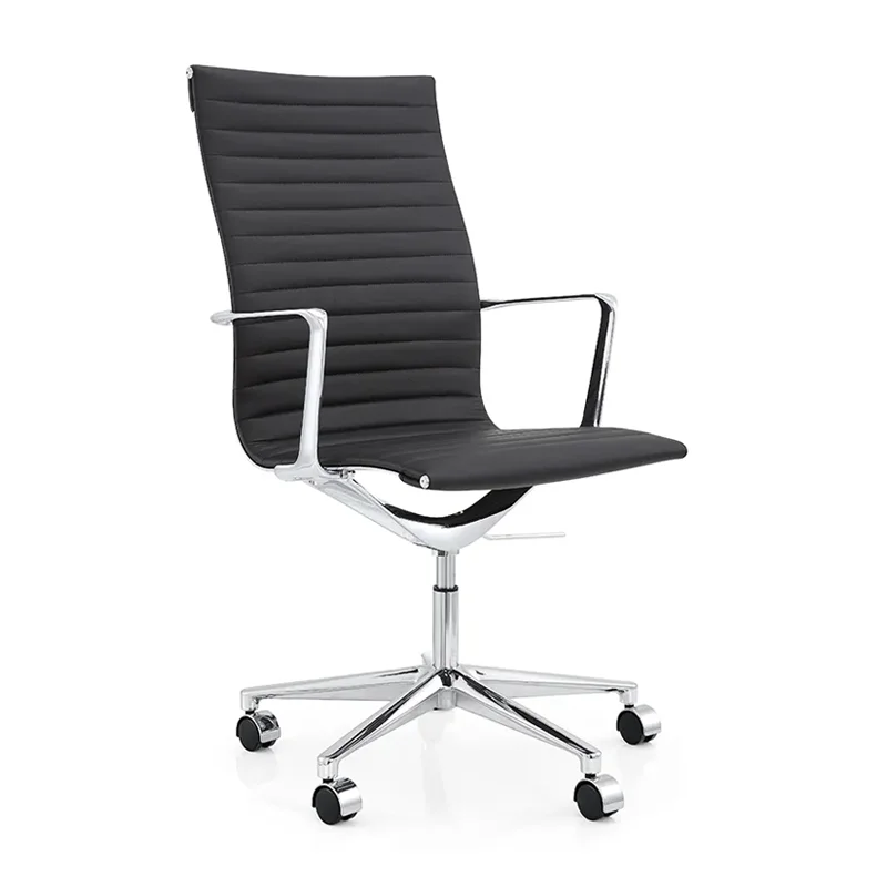 Executive Soft Pad Boss Leather Modern Swivel Economic Relaxing Home Leather Office Chair