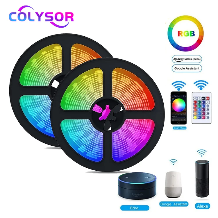 Wholesale Flexible IP20 Neon Tube Profile Lamp Rope Dimmable TV Backlight LED RGB Strip Light