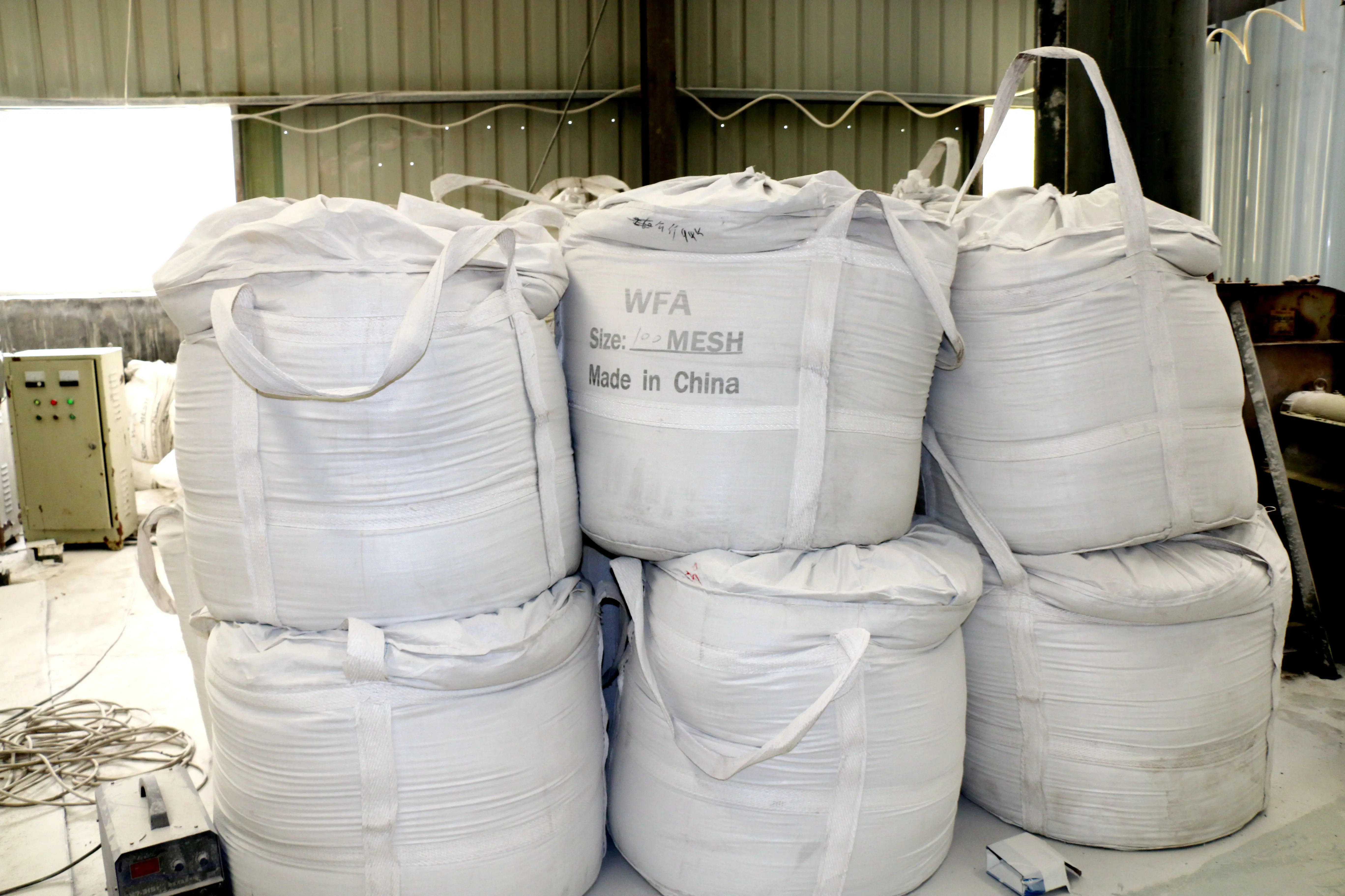 Grinding wheel manufacturing material wear-resistant F180 F120 white fused alumina AL2O3
