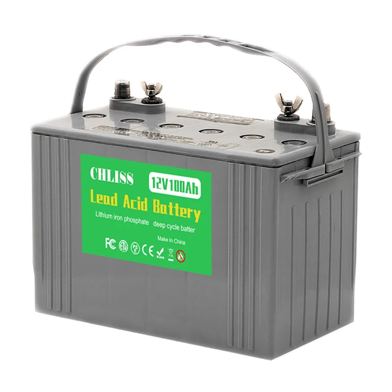 Chliss Deep Cycle Solar Gel Battery 12V 100Ah 150Ah 200Ah 250Ah 150 Amp 12 Volt Rechargeable Lead Acid Battery Wholesale Price