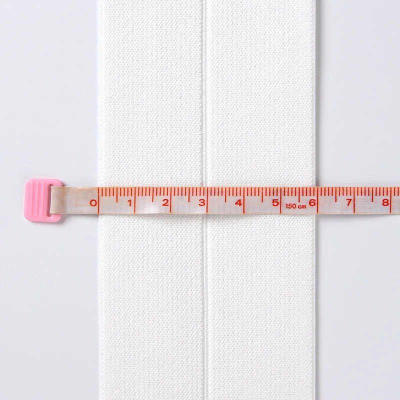 CQ Wholesale 5mm Soft Comfortable Elastic Nylon Spandex Hemming Tape Colorful Webbing for Jacket Cuffs and Intimates