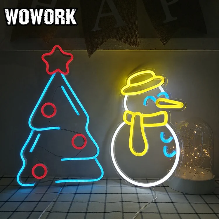 2024 WOWORK best selling Las Vegas DIY festival led RGB sneaker flex neon rope light box with acrylic backing