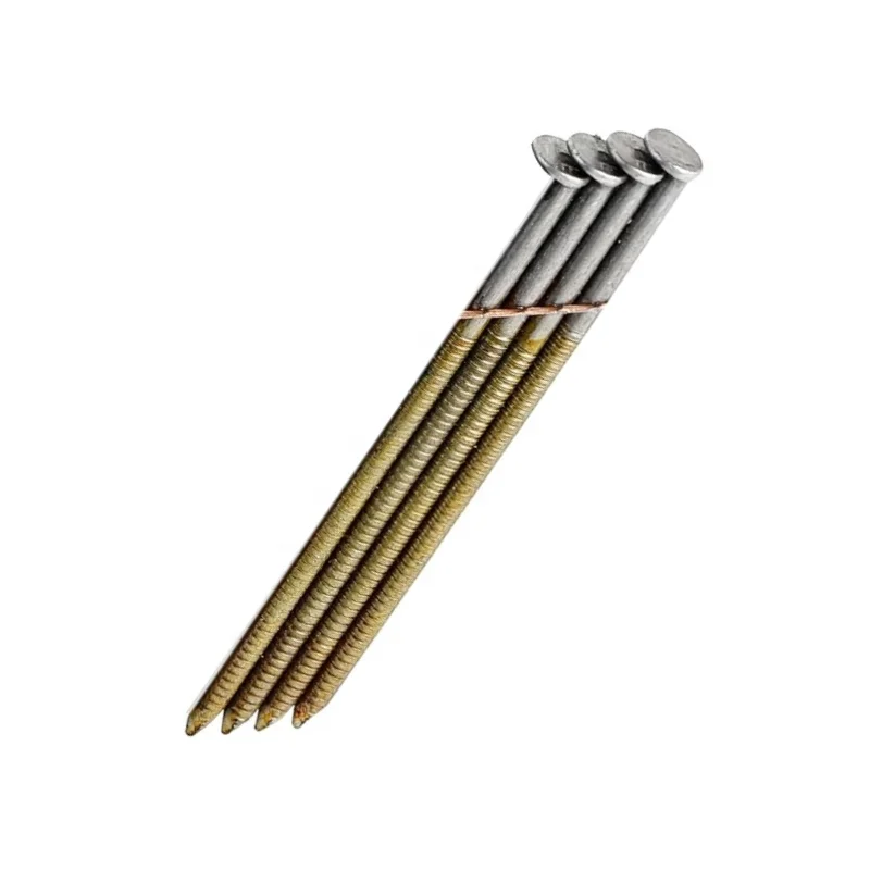 28 Degree Bright/Galvanized D head Offset head Smooth/ Ring Wire Weld Nails Framing Nails