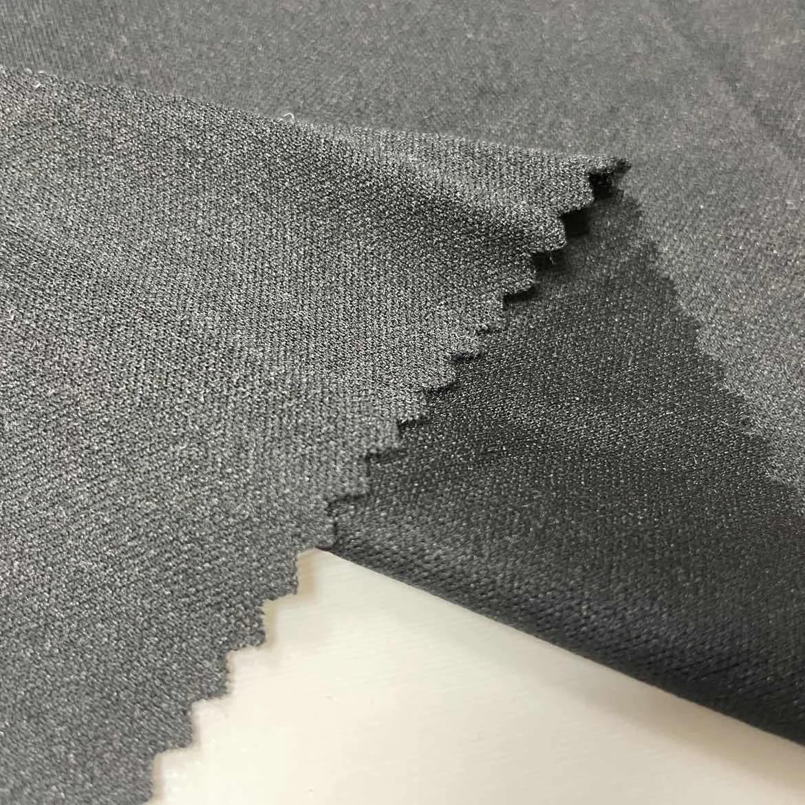 2022 New Design Hot Selling DTY Brushed Fabric 100% Recycled Polyester knit fabric For Sports-wear Leggings Yoga