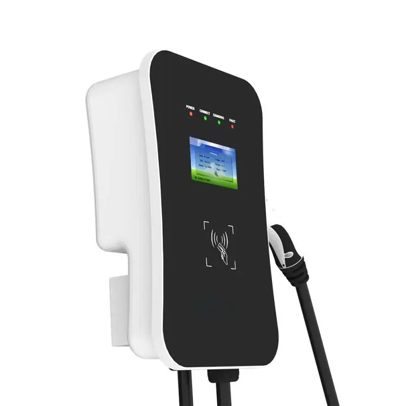 IEC 62196-2 Type2 Wallbox 16A зарядное устройство для электромобиля Смарт EV домашние зарядные
