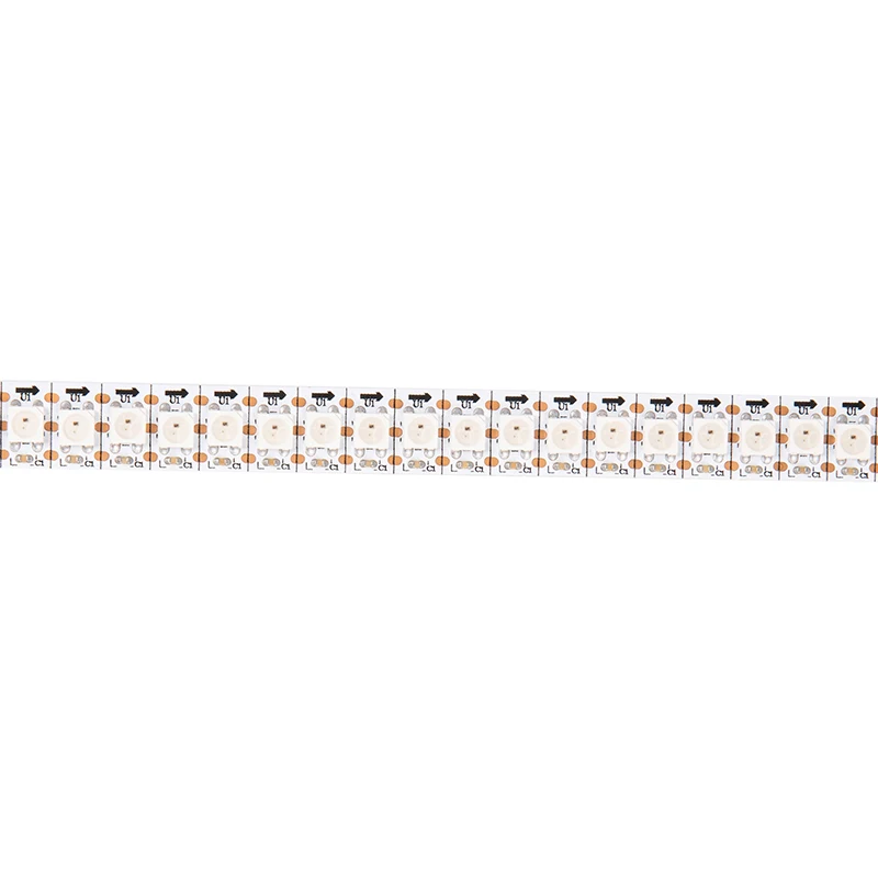 Dream Color WS2812 WS2812b Пиксельная лента 5 В Светодиодная SMD5050 RGB осветительная 30/60/144 светодиодов