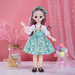 30 см милая кукла игровой домик Девочка с музыкальной куклой детский подарок на