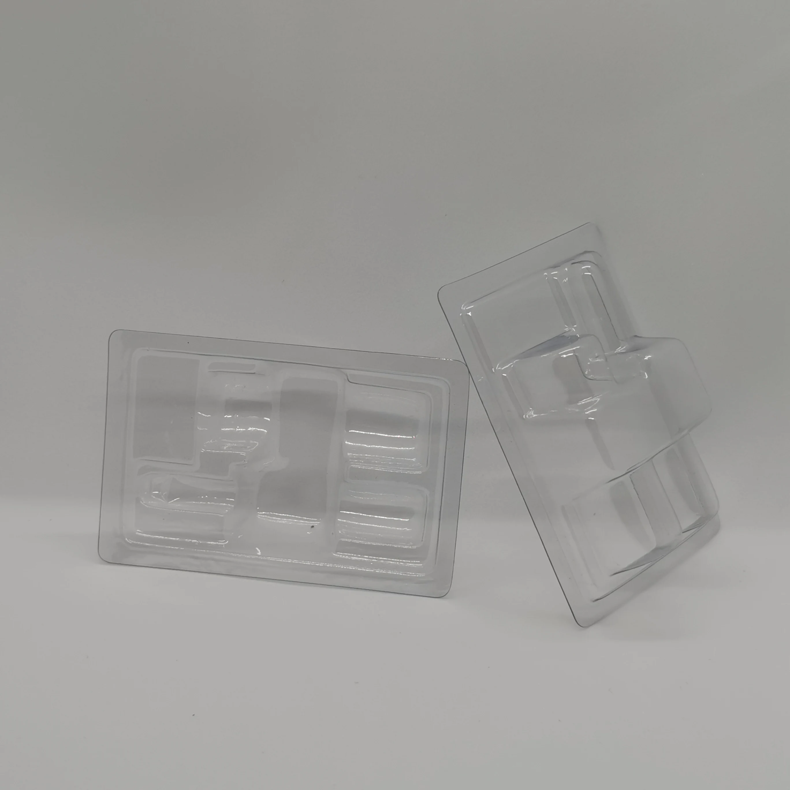 China Manufacturer Cheap Custom Rectangle Blister Plastic Tray