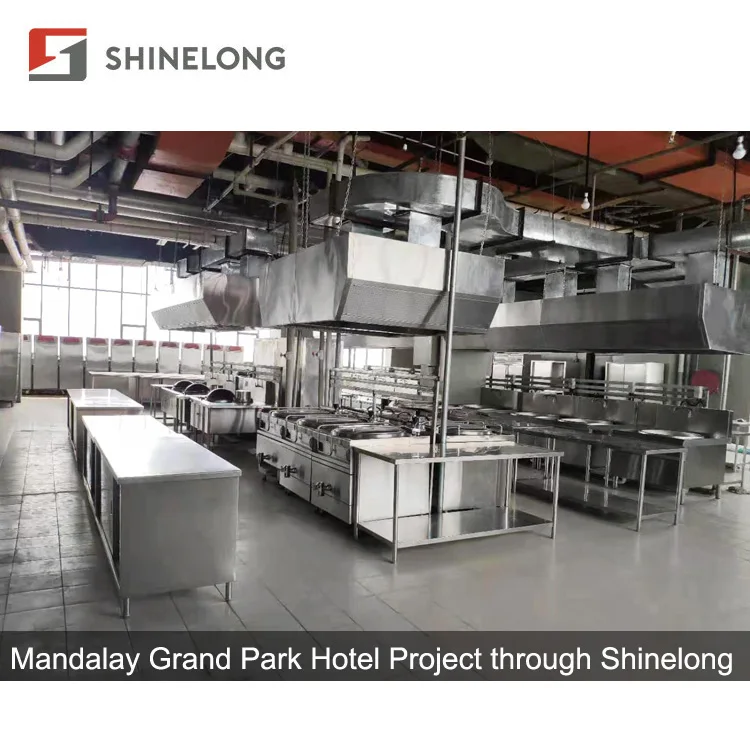  Stainless Steel Western Style Kitchen Equipment Commercial Restaurant Uses