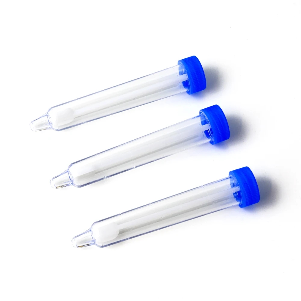 Лабораторная пластиковая ПП круглая пробирка прозрачная полистирольная круглая пробирка