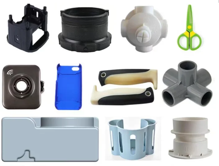 Silicone Material Plastic Injection Molding Parts Injection Mould Housing Product