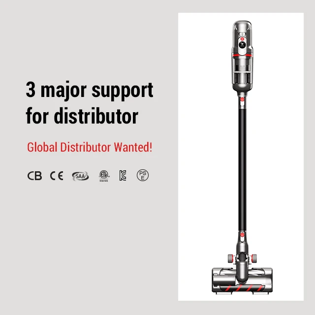 Puppyoo T12 Mate Strongest Suction Model Intelligent Cordless Vacuum Cleaner