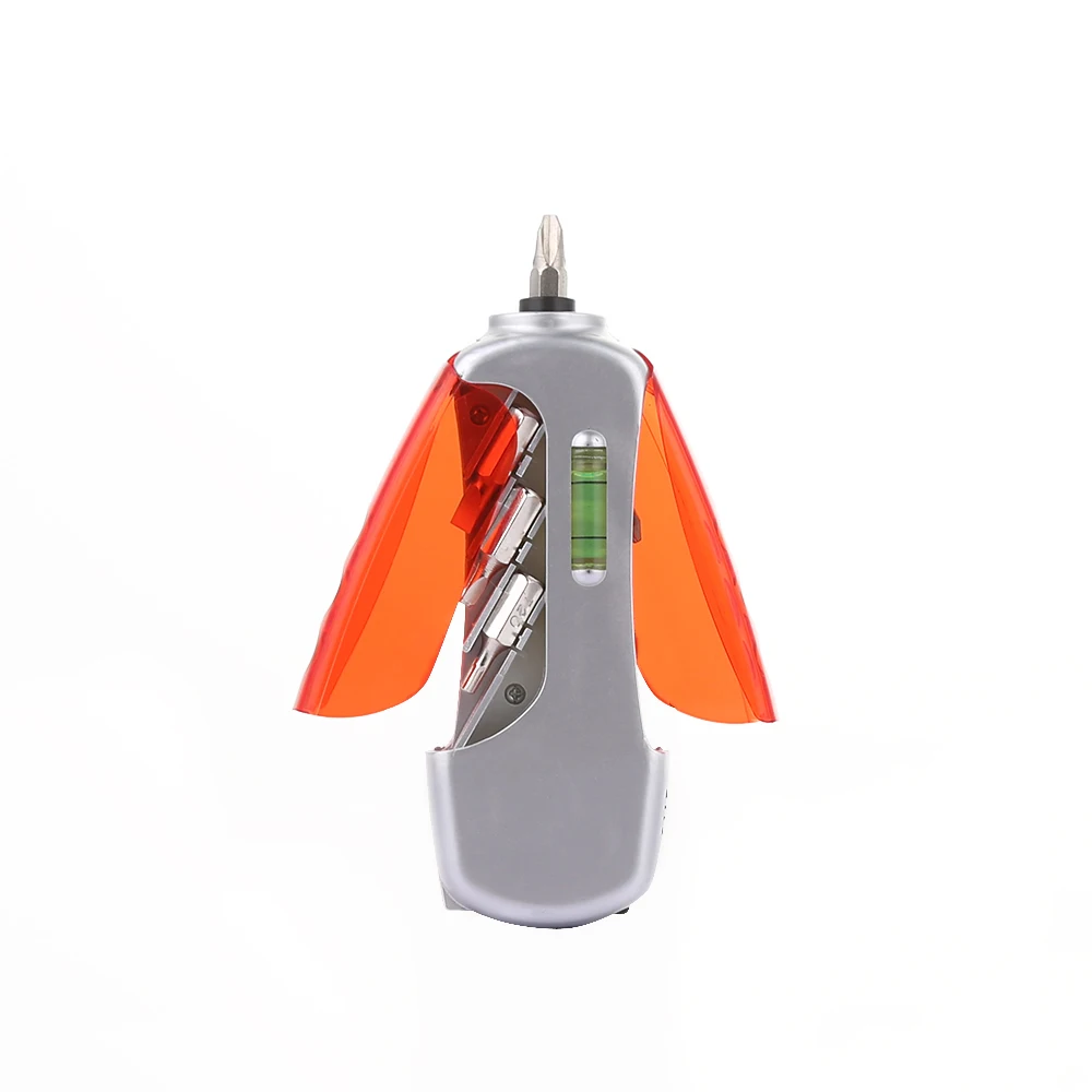 Multi-function Portable 5 in 1 Screwdrivers Tools with Tape Measure and LED Light
