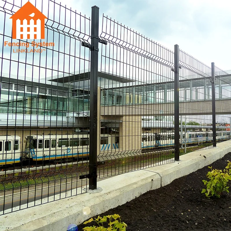 Triangle bend welded wire fence mesh for Poland market