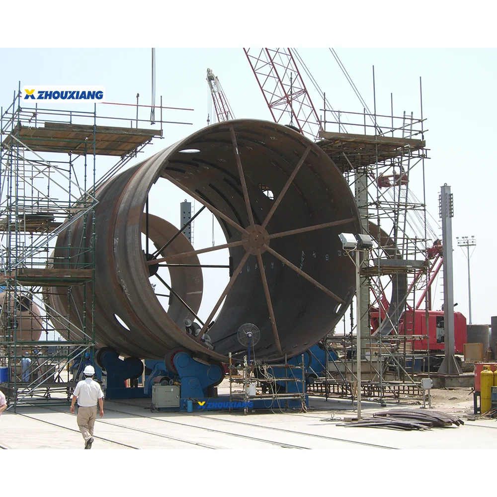 100t Pipe Multifunction Welding Tank Rotator Turning Rolls For Oil Tank Wind Tower