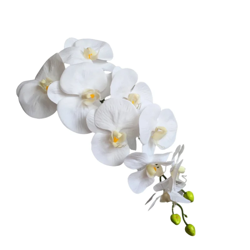 Wholesale cheap bulk home wedding decoration real touch PU orchids artificial flowers