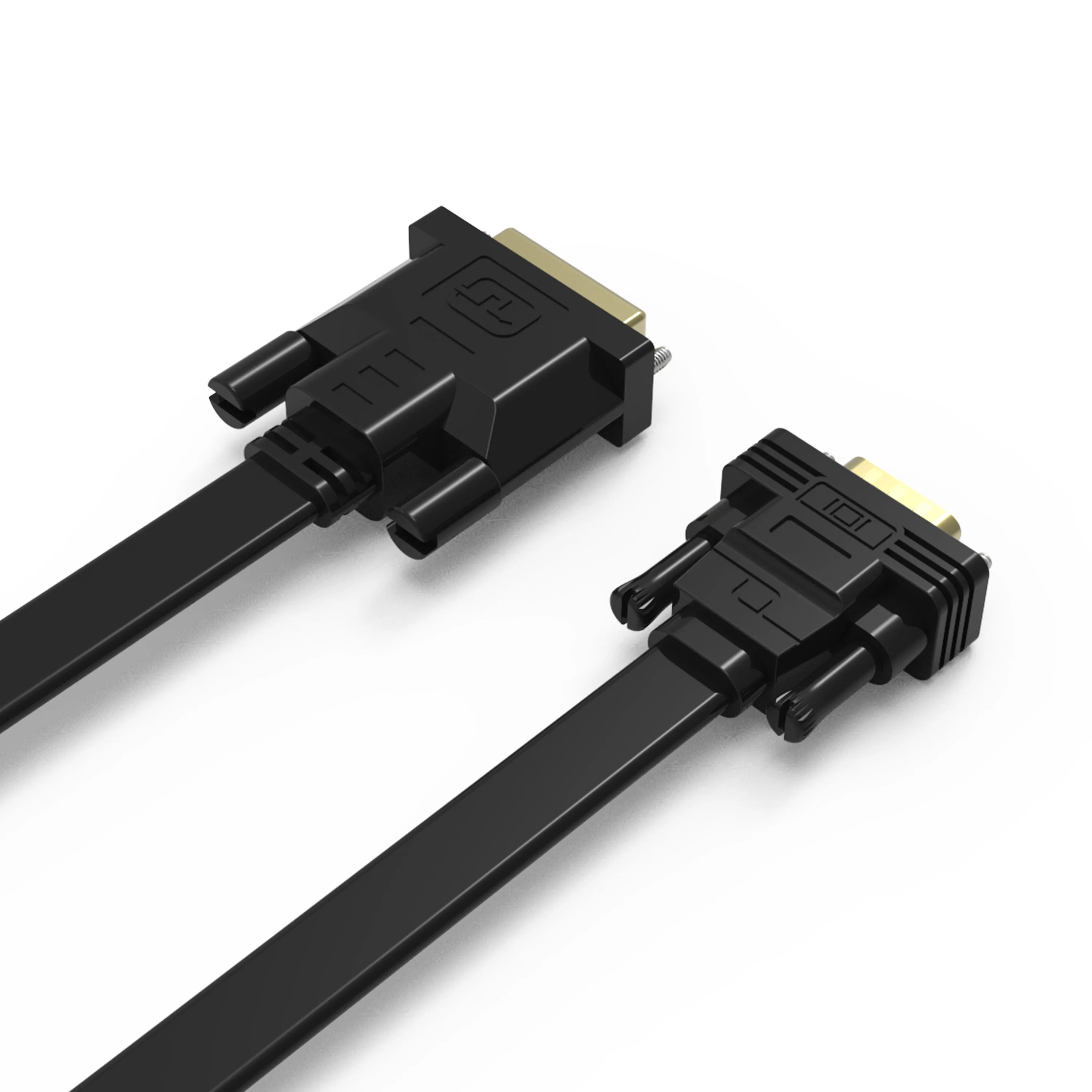 FondAV DVI I to VGA Cable Dual Link 24+5 Male to VGA Male Adapter Video Cord 1080P Full HD for Laptop, Projector