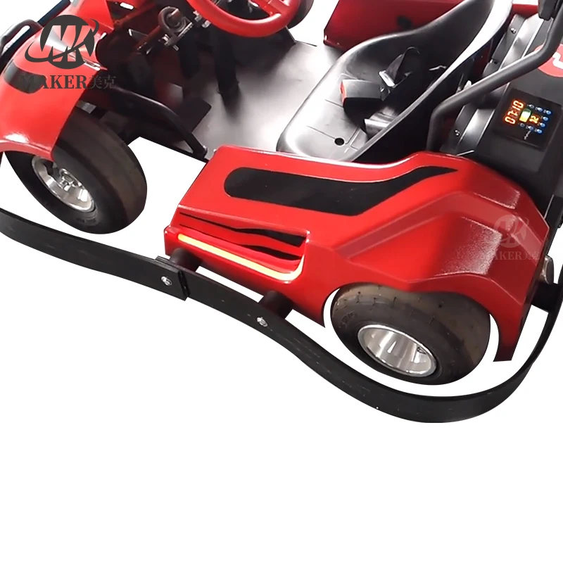 Indoor Entertainment New Electric Dynamic Sound Karting 250W Electric Go Kart Car