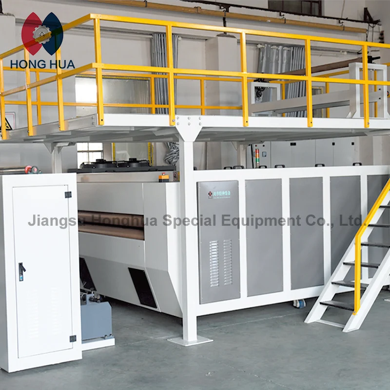 Thermo Consolidation Flatbed Bond fusing Laminating for automobile interior trim roofliner carpet underbodies trunk linings