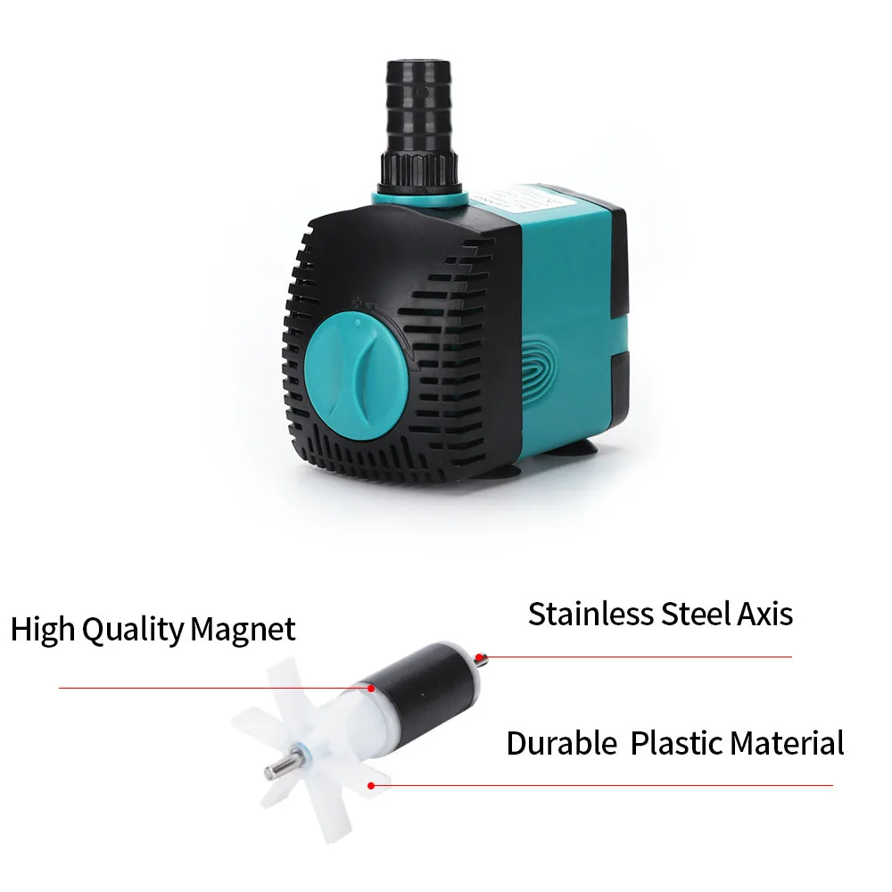 Multifunctional submersible pump fish tank aquarium water cooling air conditioning pump fish pond pump new side suction
