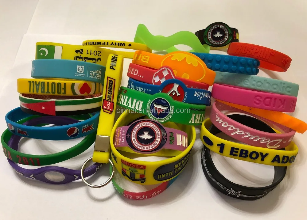 factory cheap promotional eco-friendly no minimum custom logo text silicone wristbands