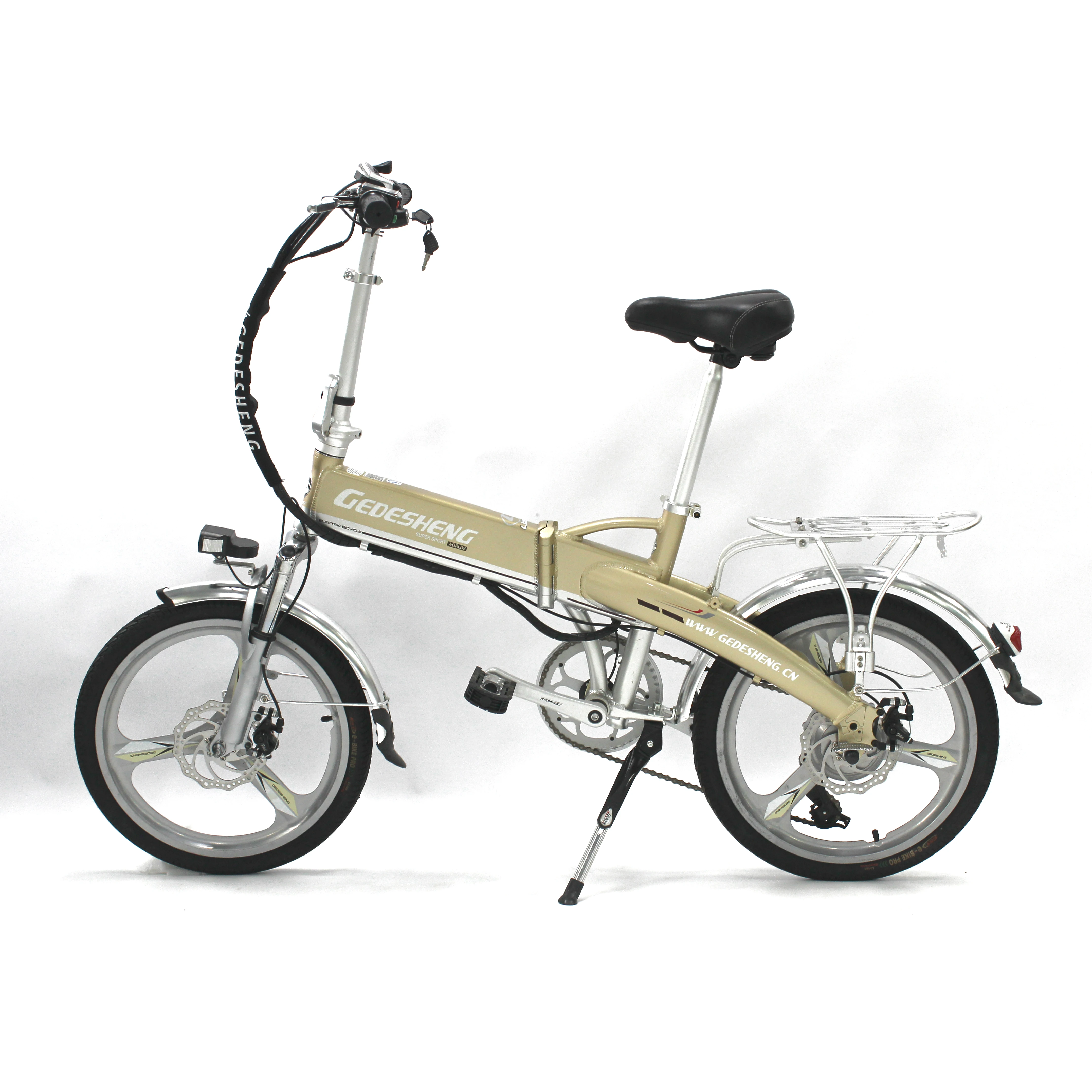 Folding ebike 20 inch high power foldable electric bike e-bike 48V 300W tyre folding ebike
