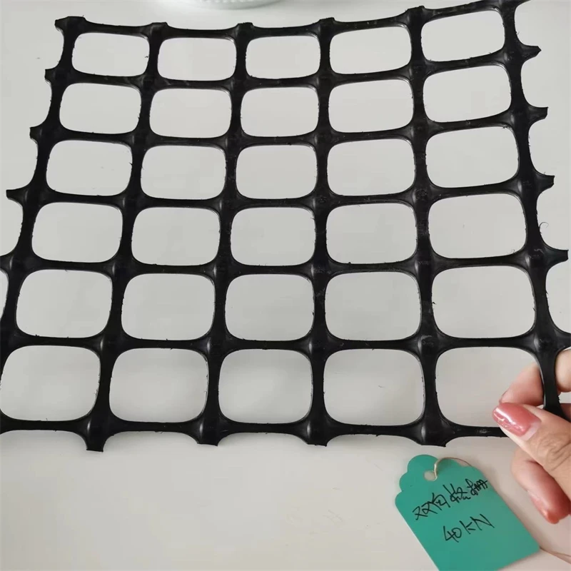 China geogrids factory prices biaxial geogrid pp plastic geogrid for philippines