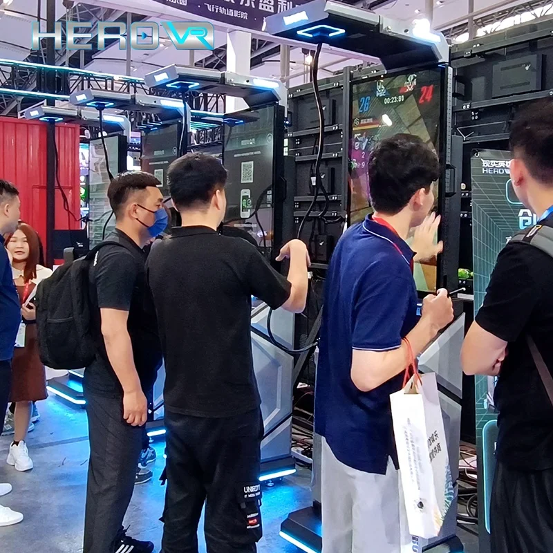 HEROVR Low Cost High Returns Business Team Battle Vr Sniper Simulator Shooting Arcade Game Machine