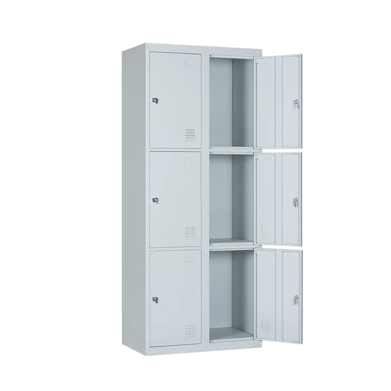 Wardrobe Cabinets gym room 8 compartment steel locker