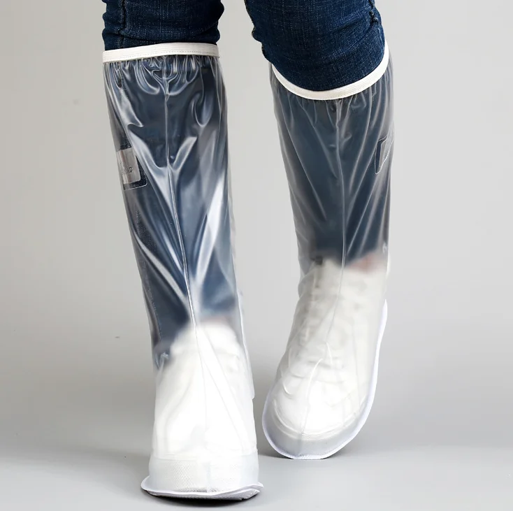 Adult Rain Shoes Cover Waterproof Layer Reinforcement Thickened Shoe Rain Cover S-3XL Size