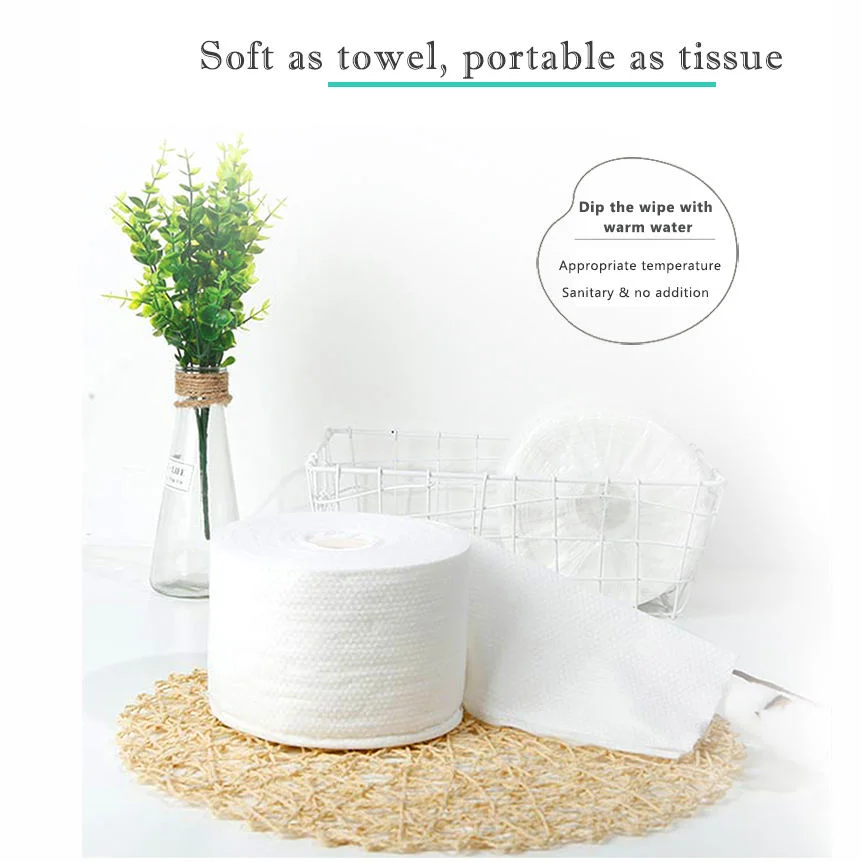 Free Sample Cotton Soft Towel Reusable Sanitary Towels Cotton 80pcs Cotton Fabric Organic Skin Care