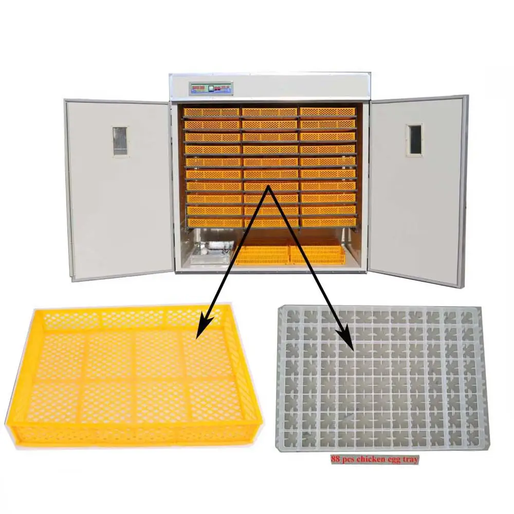 
capacity 5000 chicken eggs incubator hatcher with solar system 