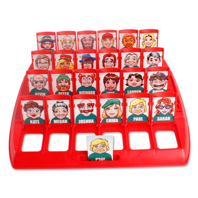 Who Is It kid family board game best toy intelligent guess who memory classic board games party play educational toys