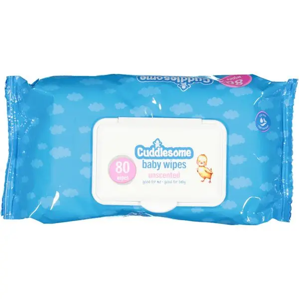 2022 New Arrival  new born sensitive skin ph balance baby wipe unscented value pack