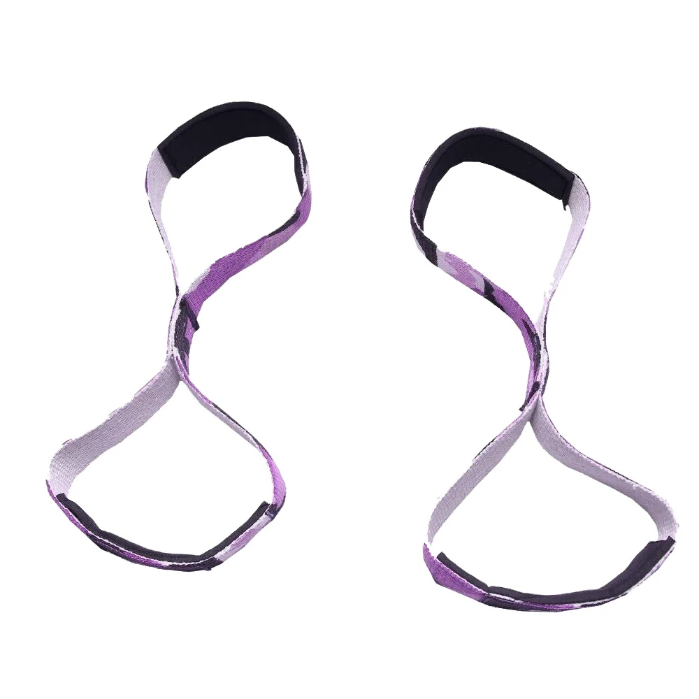 Best Quality Power Lifting Wrist Support Figure Eight Straps Cotton/Neoprene Material Hot Selling Figure 8 Straps