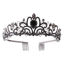 Wholesale high quality women ladies headband crowns and tiaras wedding bridal crystal tiara