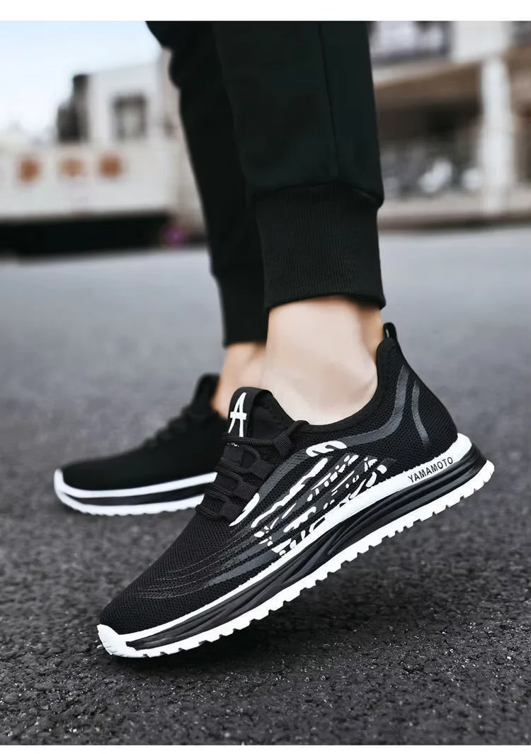KUNTAI walking style shoes men light breathable new design soft soles low price sports running sneakers for boys