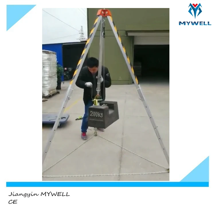 M-ST01 MYWELL Confined Space Rescue Tripod for Safety