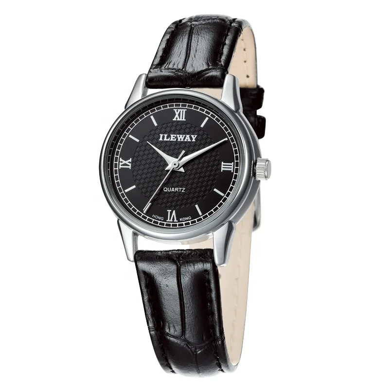 Analog Watch Student Leather Strap Wrist Watch Women 3 Atm Girls Quartz Watch